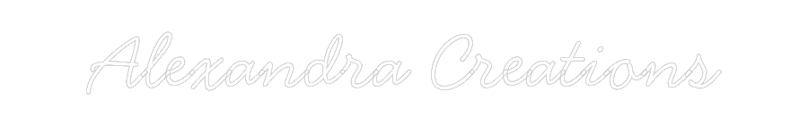 Neon personalizado: Alexandra Cre...
