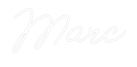 Neon personalizado: Marc