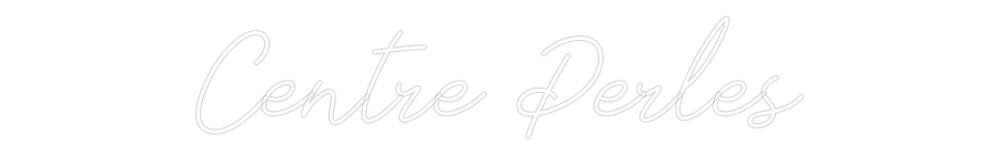Neon personalizado: Centre Perles