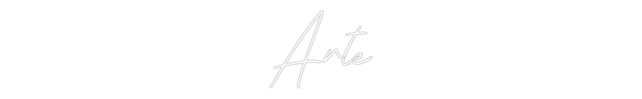 Neon personalizado: Arte