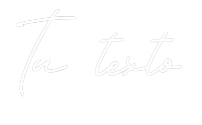Neon personalizado: Tu texto