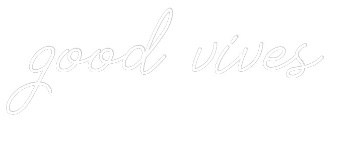 Neon personalizado: good vives