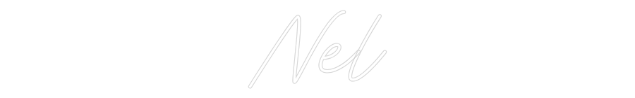 Neon personalizado: Nel