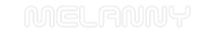 Neon personalizado: MELANNY