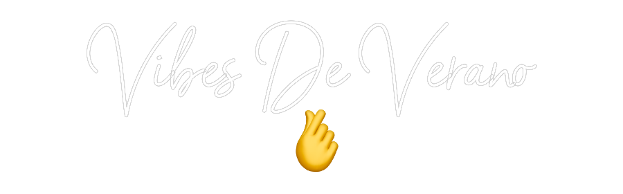 Neon personalizado: Vibes De Vera...