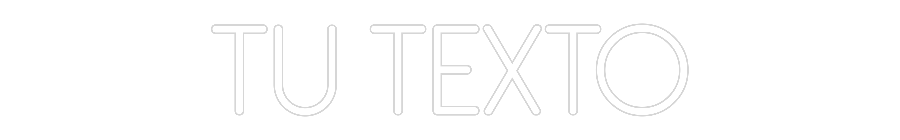 Neon personalizado: Tu texto