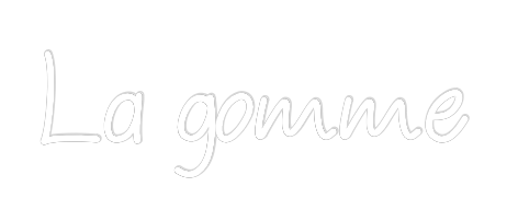 Neon personalizado: La gomme