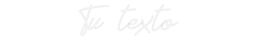 Neon personalizado: Tu texto