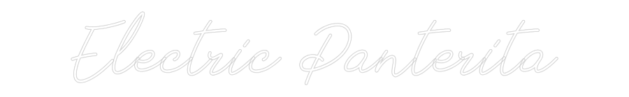 Neon personalizado: Electric Pant...