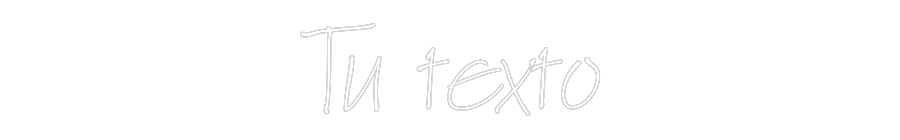 Neon personalizado: Tu texto