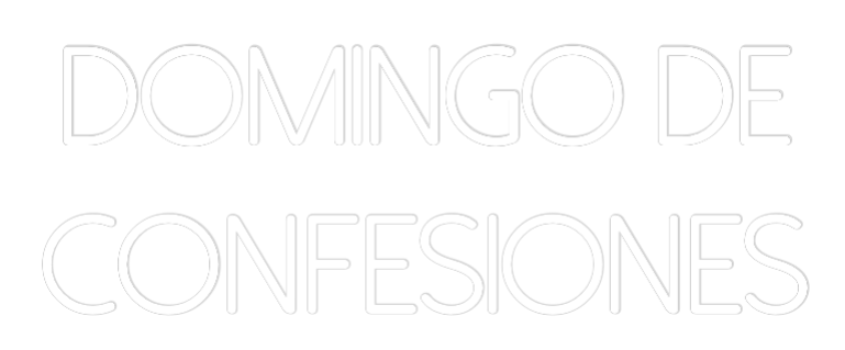 Neon personalizado: Domingo de
C...