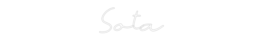 Neon personalizado: Sota