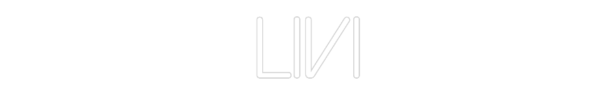 Neon personalizado: LIVI