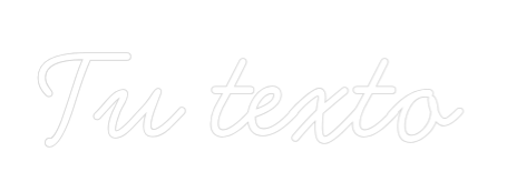 Neon personalizado: Tu texto