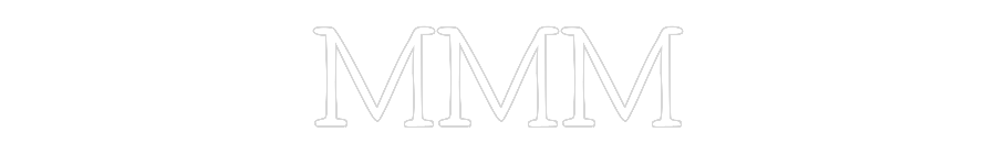 Neon personalizado: MMM