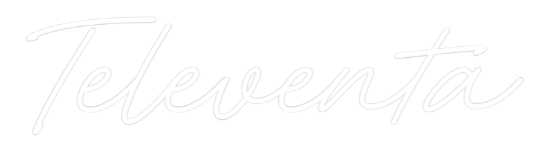 Neon personalizado: Televenta