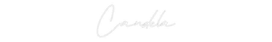 Neon personalizado: Candela