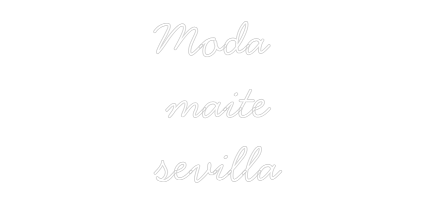 Neon personalizado: Moda 
maite...