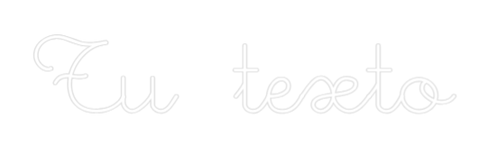 Neon personalizado: Tu texto