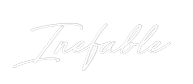 Neon personalizado: Inefable