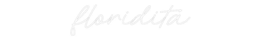 Neon personalizado: floridita