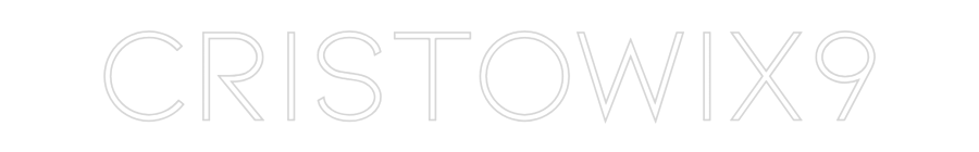 Neon personalizado: Cristowix9
