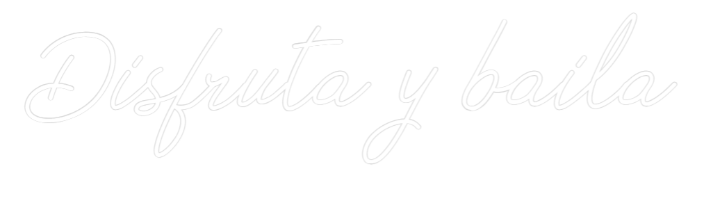 Neon personalizado: Disfruta y ba...
