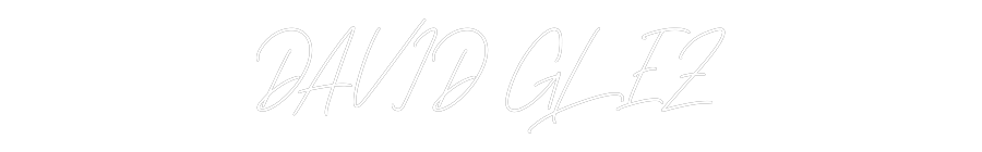 Neon personalizado: DAVID GLEZ
