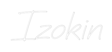 Neon personalizado: Izokin