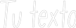 Neon personalizado: Tu texto