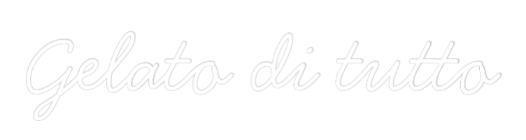 Neon personalizado: Gelato di tut...