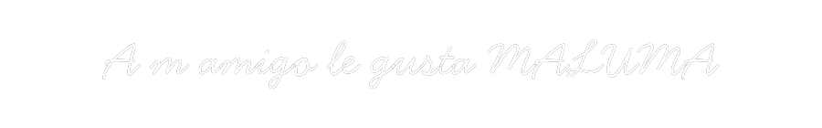Neon personalizado: A m amigo le ...