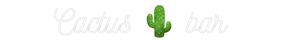 Neon personalizado: Cactus 🌵 bar