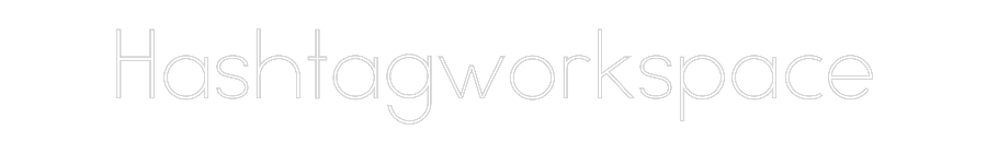 Neon personalizado: Hashtagworksp...
