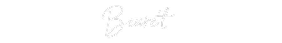 Neon personalizado: Beure't