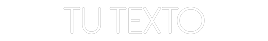 Neon personalizado: Tu texto