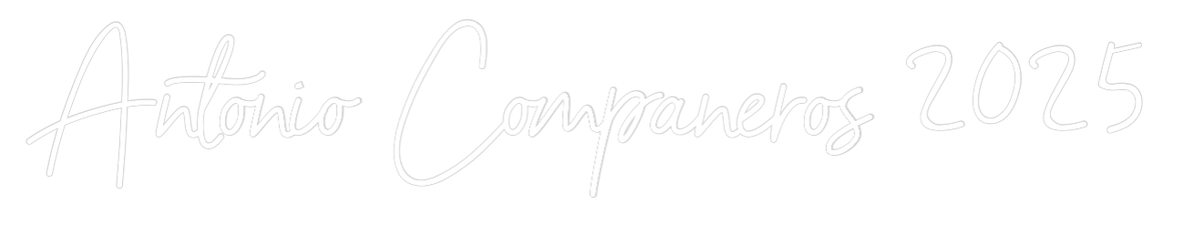 Neon personalizado: Antonio Compa...
