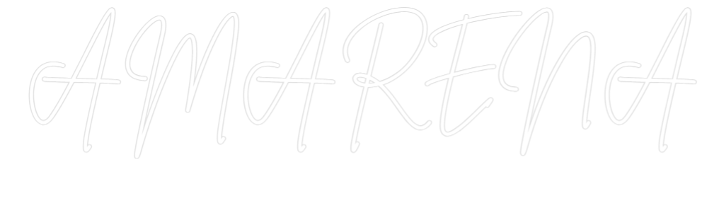 Neon personalizado: AMARENA