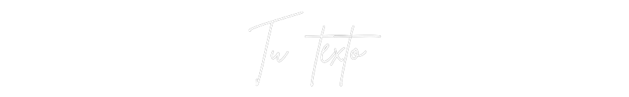 Neon personalizado: Tu texto