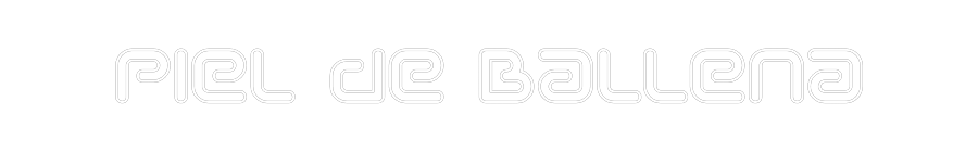 Neon personalizado: Piel de Ballena