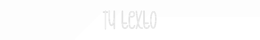Neon personalizado: Tu texto