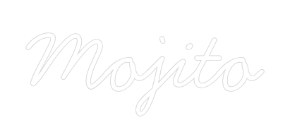 Neon personalizado: Mojito