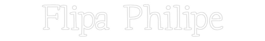 Neon personalizado: Flipa Philipe