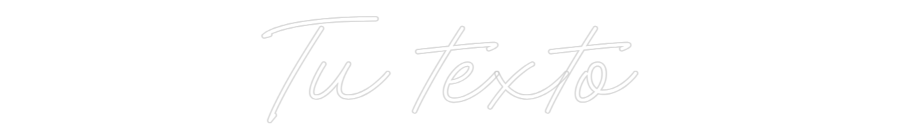 Neon personalizado: Tu texto