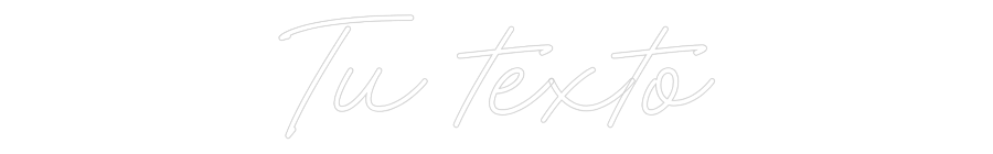 Neon personalizado: Tu texto