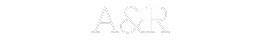 Neon personalizado: A&R