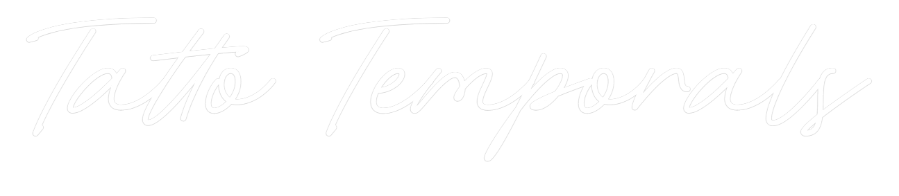 Neon personalizado: Tatto Temporals