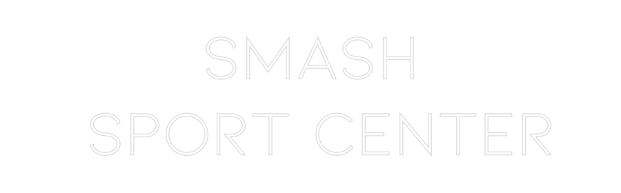 Neon personalizado: SMASH
 SPORT...