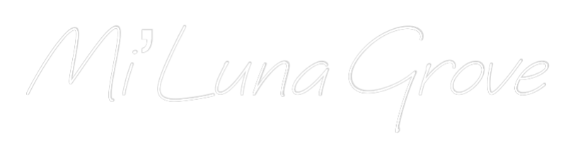 Neon personalizado: Mi’Luna Grove