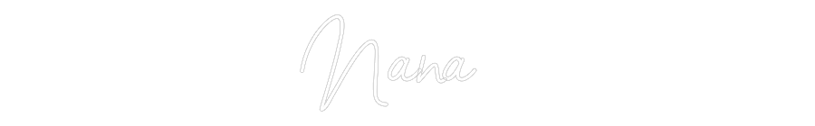 Neon personalizado: Ñaña